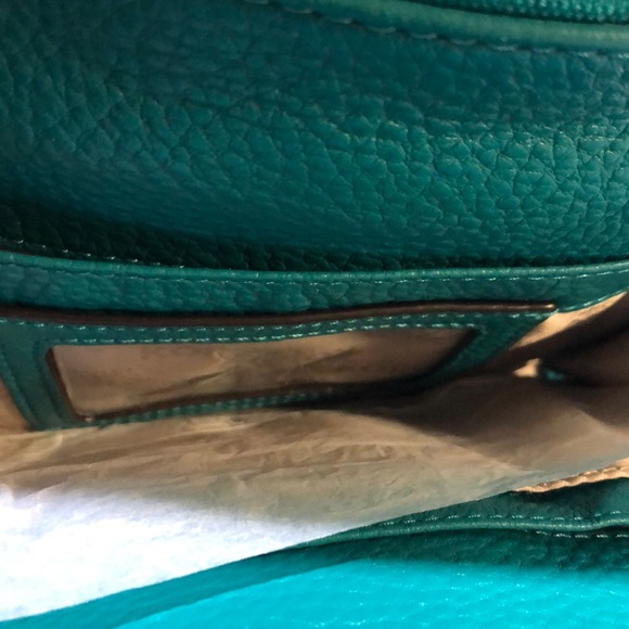 Michael Kira Fulton Crossbody- Aqua - Picture 5 of 7